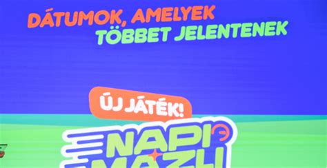napi mázli játékszabály|FRISS Napi Mázli számok .